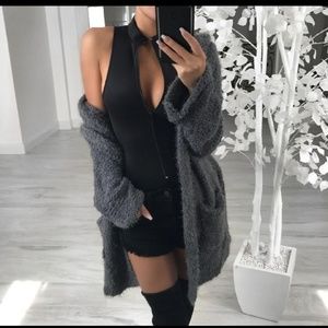 Bradshaw fuzzy soft cardigan